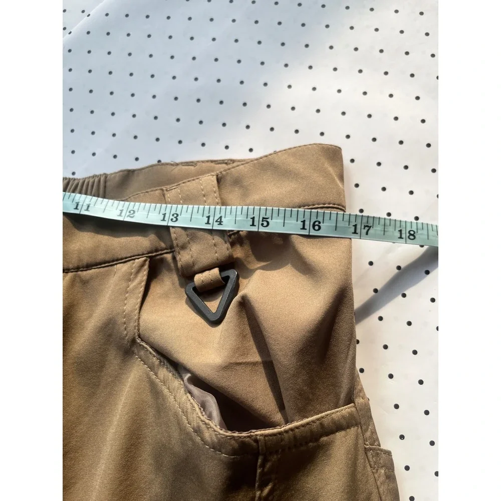 Tactical Series Mens Cargo Pants Khaki Tan Outdoor Hiking Utility Size L-33